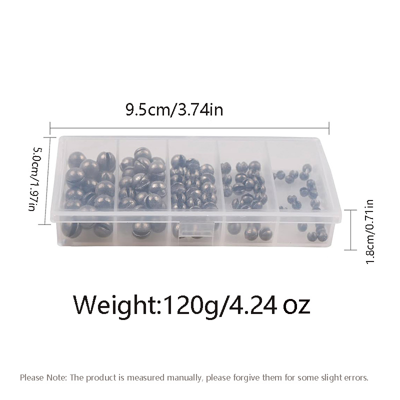 100 sztuk/pudełko Zestaw ołowi – Fishing Line Box recenzja i cena