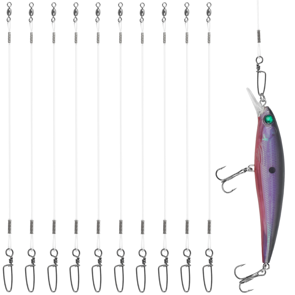 10Pcs Fluorocaron Fishing Lead – Fluorocarbon Line recenzja i cena
